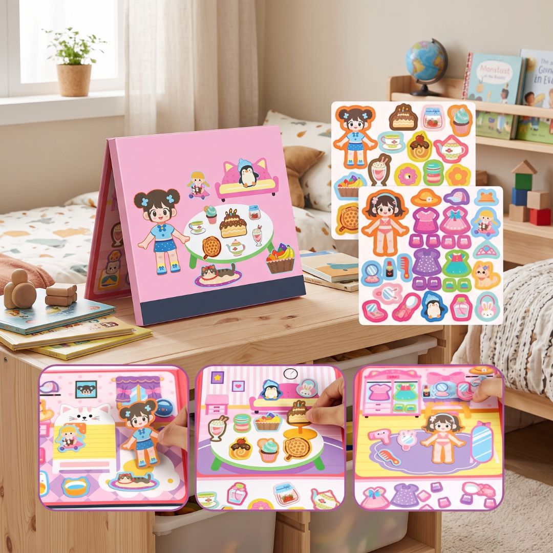 MagnaBook - Magnetic Quiet Activity Book
