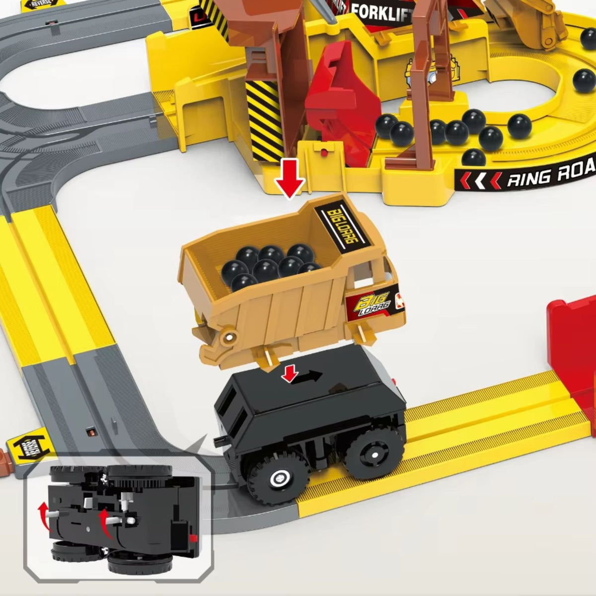QuarryQuest - Electric Construction Track Set