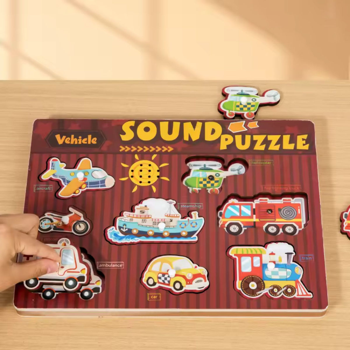 SoundMatch - Interactive Wooden Sound Puzzle
