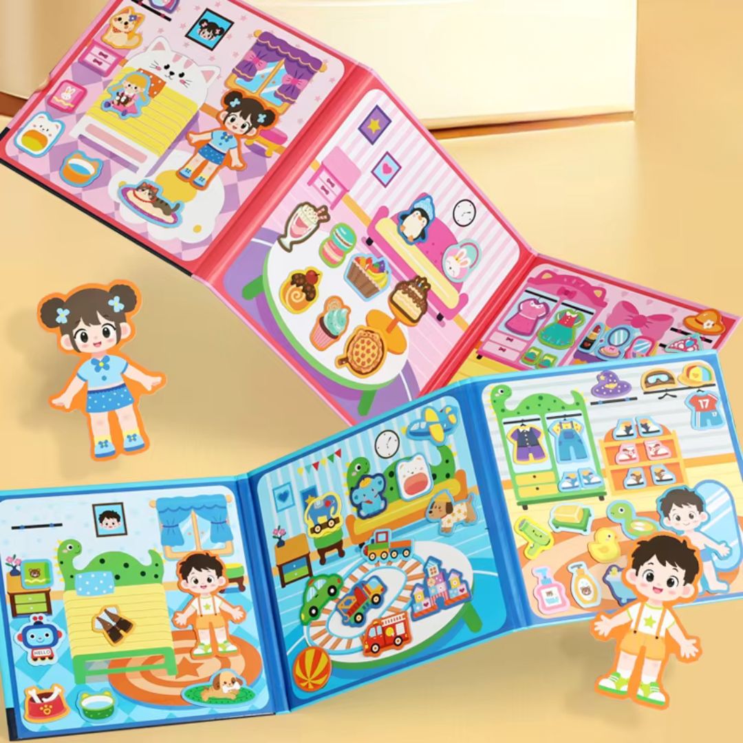 MagnaBook - Magnetic Quiet Activity Book