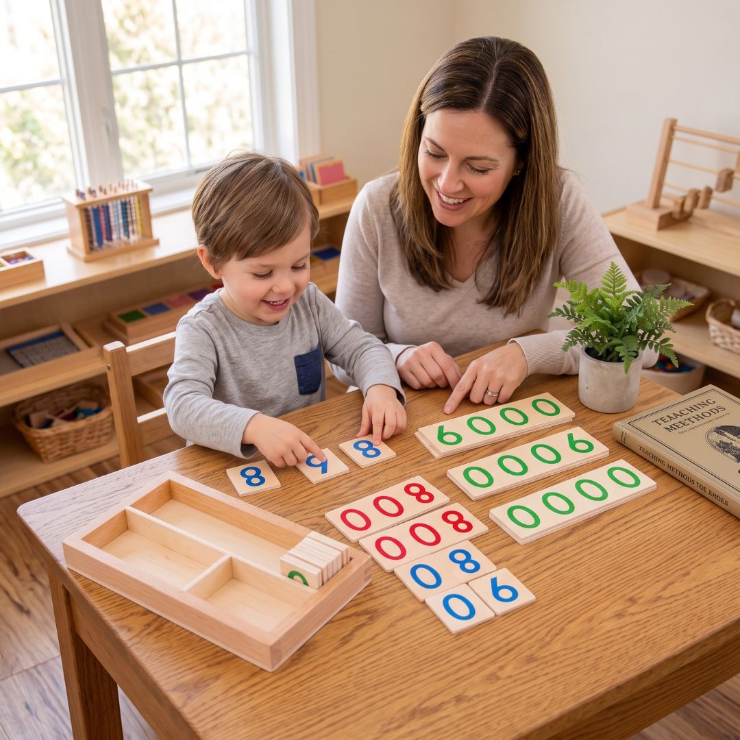 MathsMate - Fun Wooden Counting Game