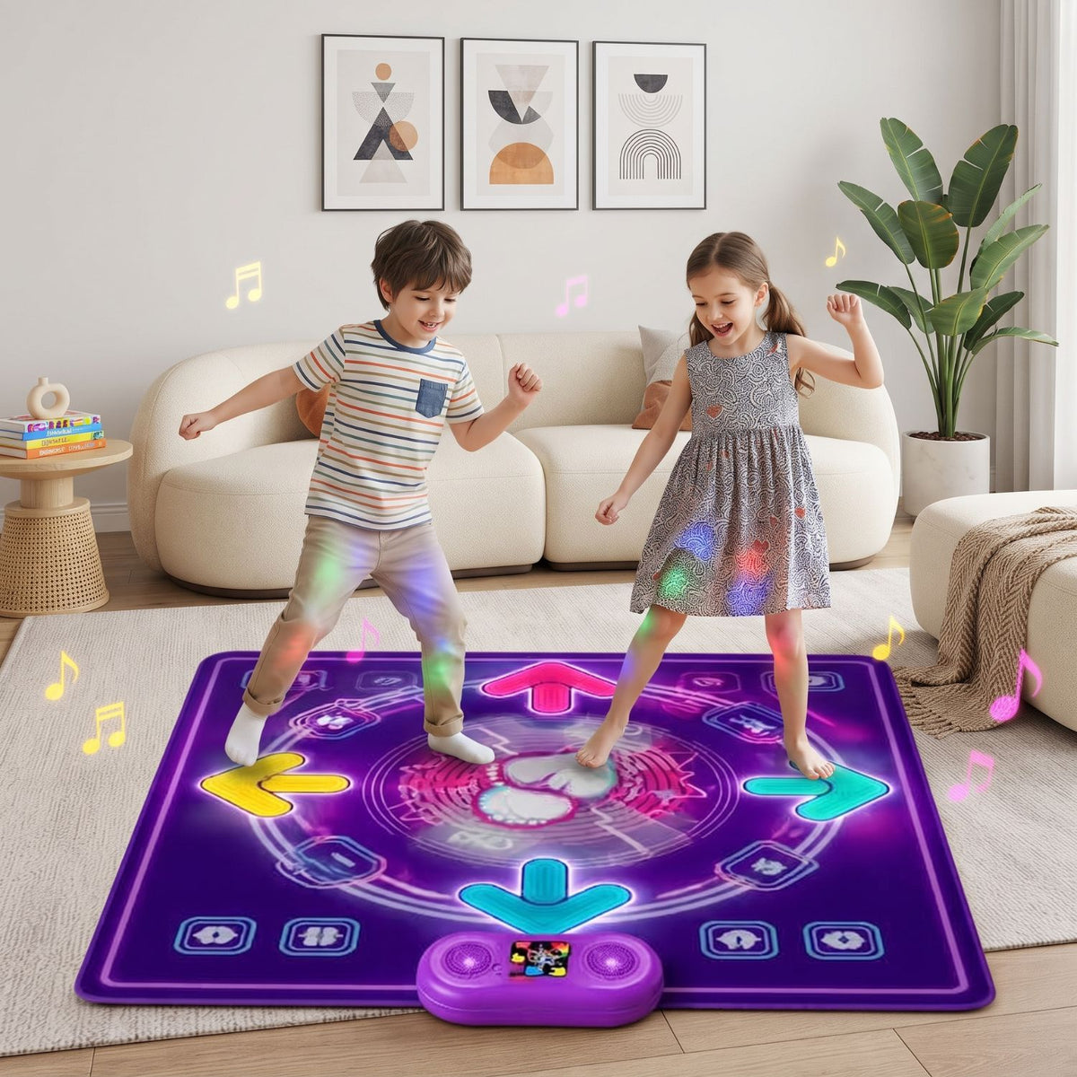 DanceGlow - Interactive LED Musical Dance Mat