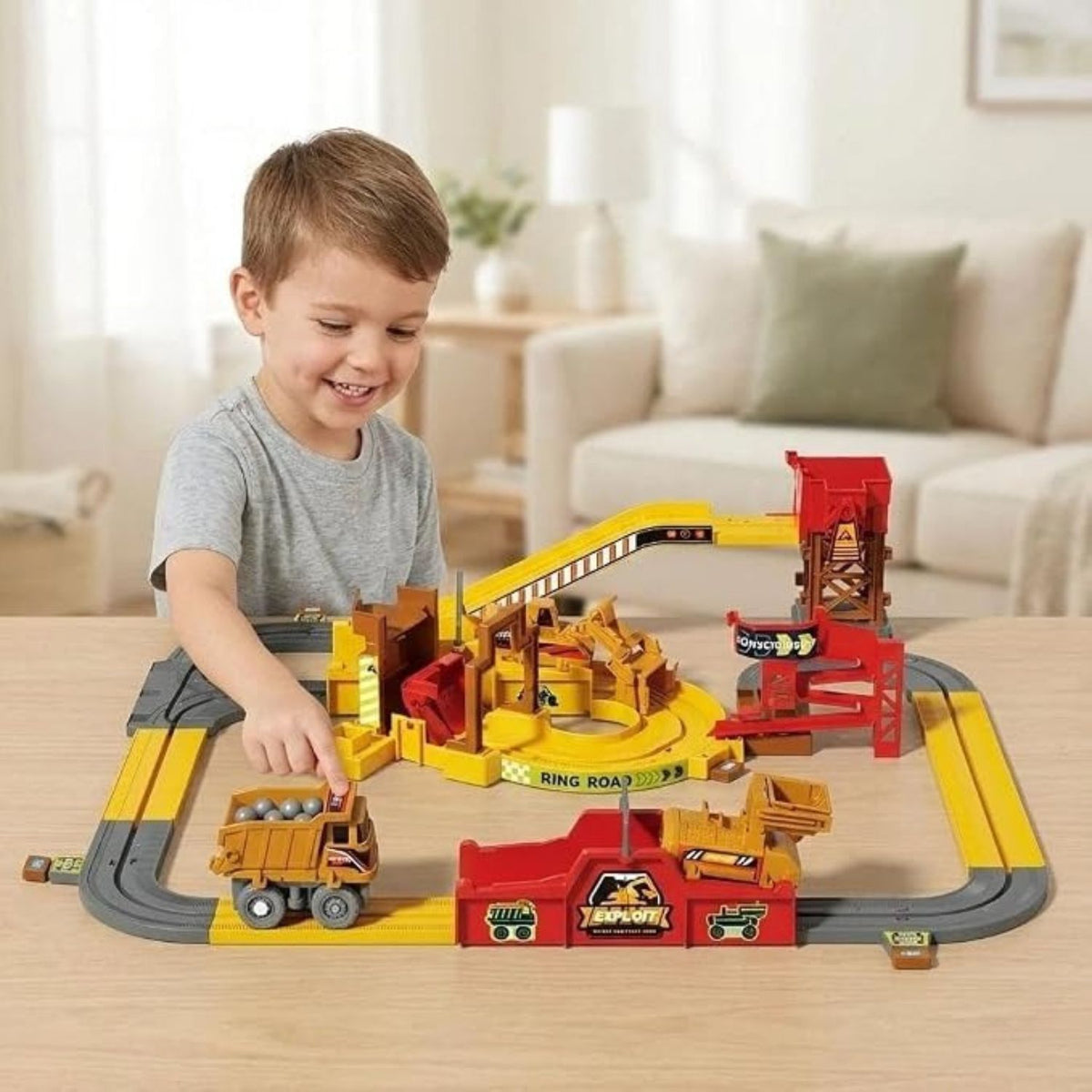 QuarryQuest - Electric Construction Track Set