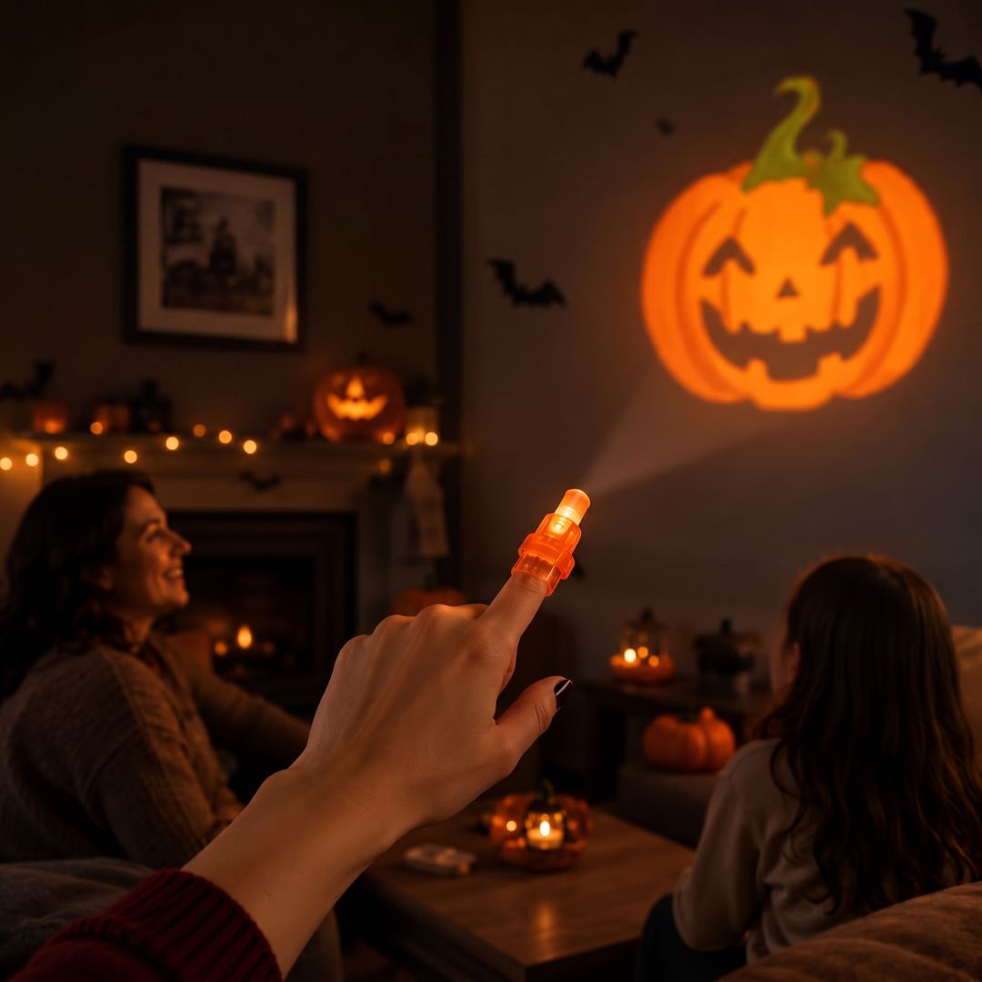 SpookyBeam - Halloween Finger Projector