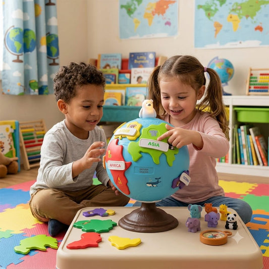 MontessoriWorld - Kids' Interactive Educational Globe