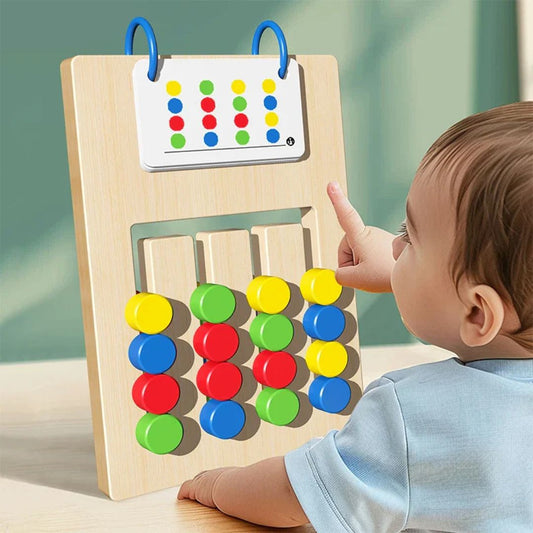 Montessori Colours & Shapes Logic Game
