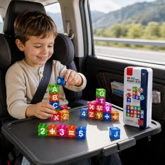 LearnCubes - Magnetic Letters & Numbers Kids Learning Set