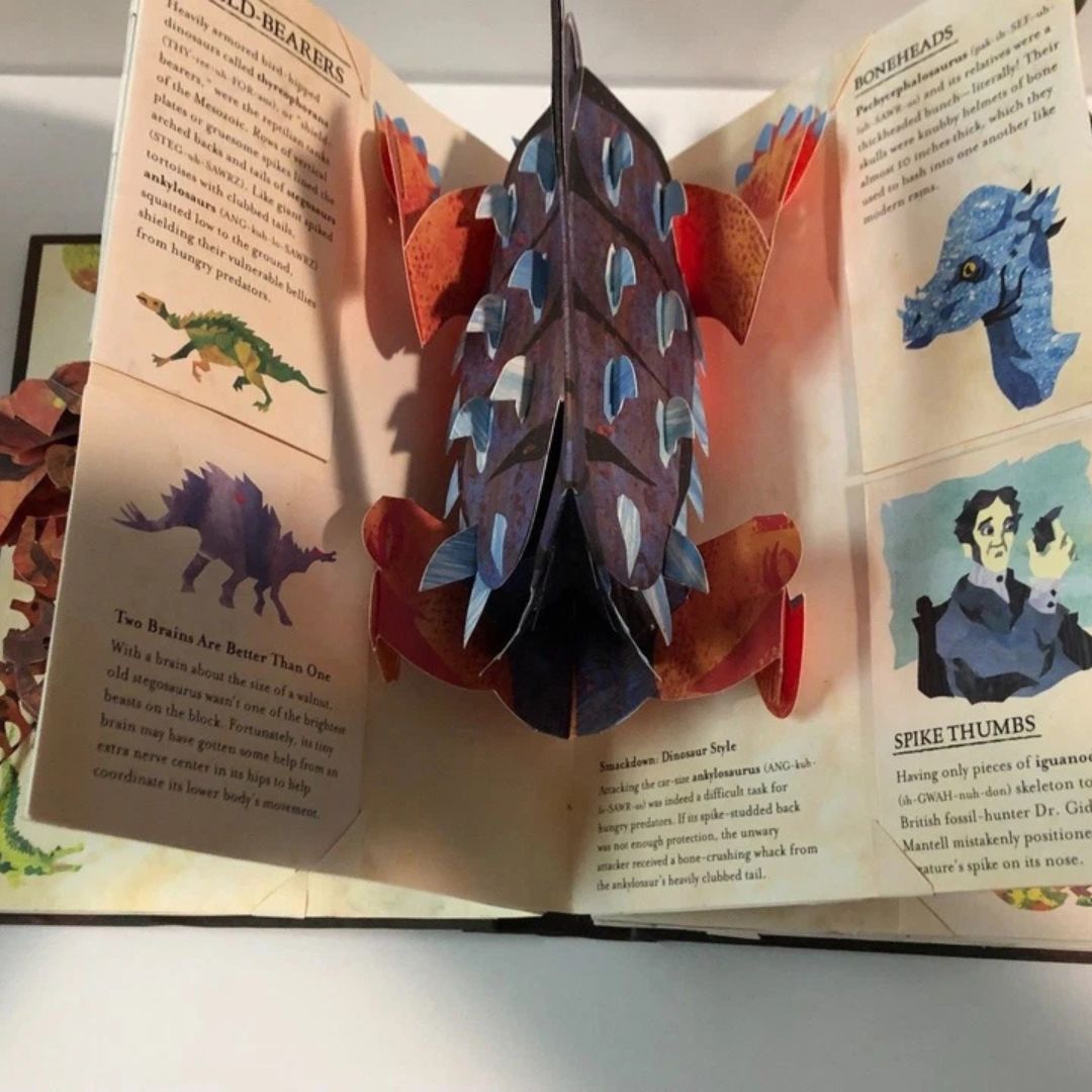 Kids 3D Dinosaur Pop Up Book