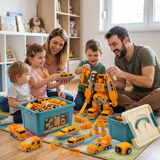 MagnaRides - Magnetic Vehicle Building Set