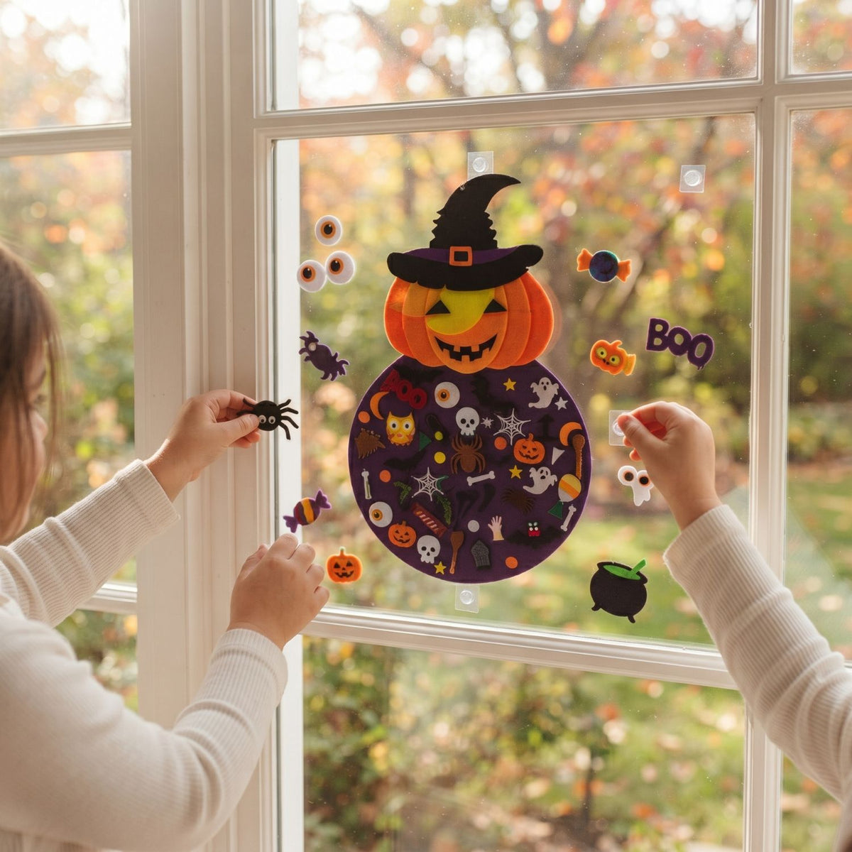PumpkinMagic - DIY Halloween Felt Witch