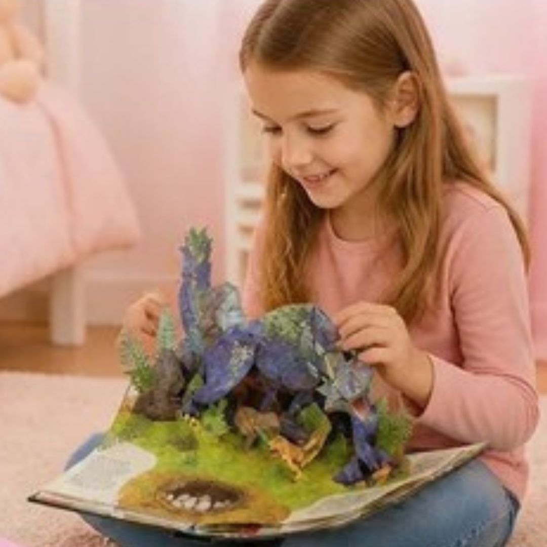 Kids 3D Dinosaur Pop Up Book