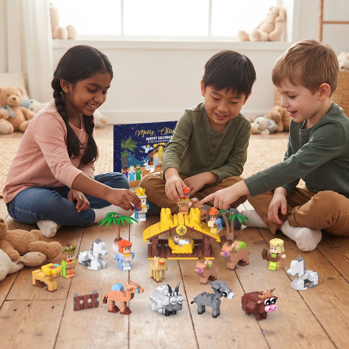 MerryBlocks - Nativity Building Advent Calendar