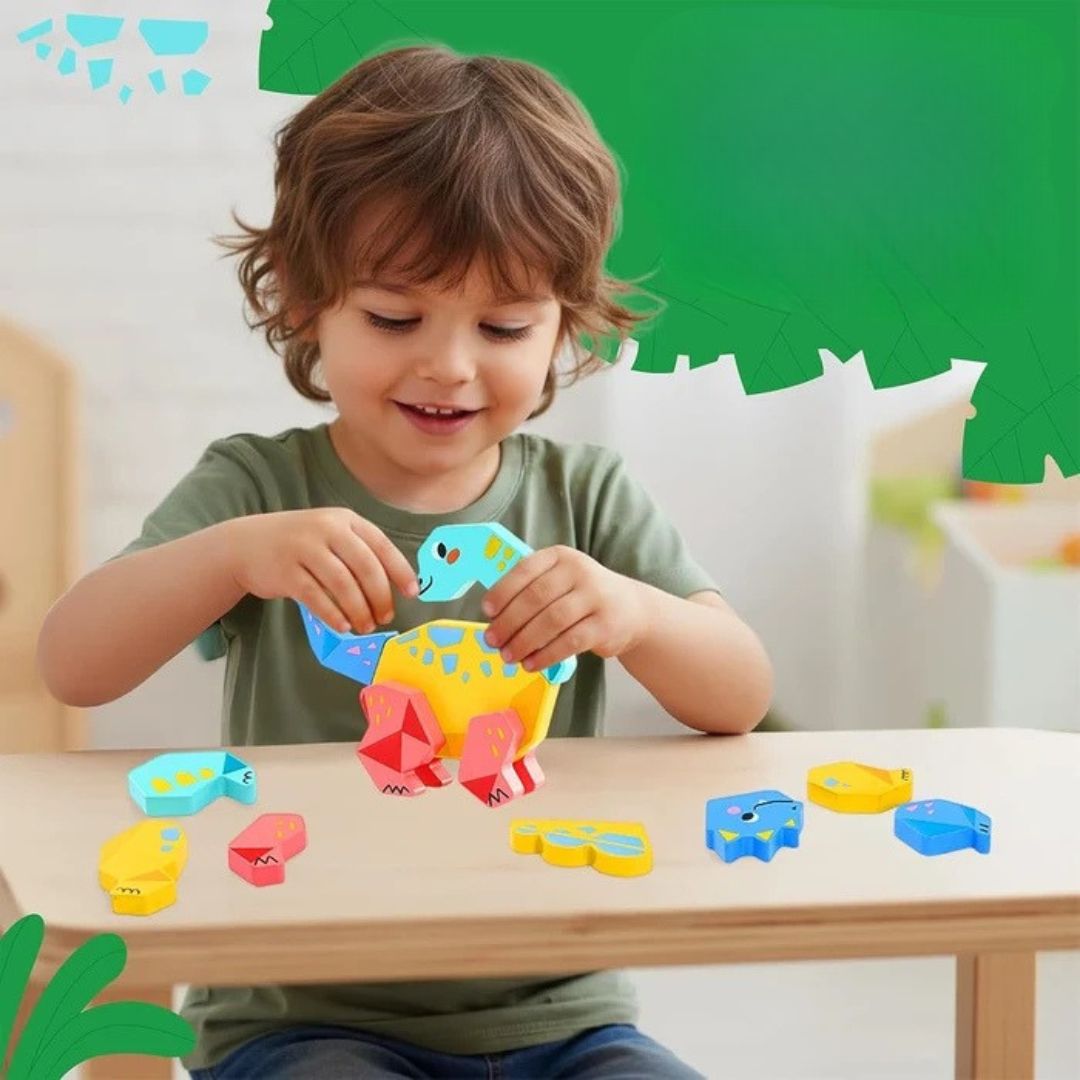 MagnaRex - Magnetic Dinosaur Building Set