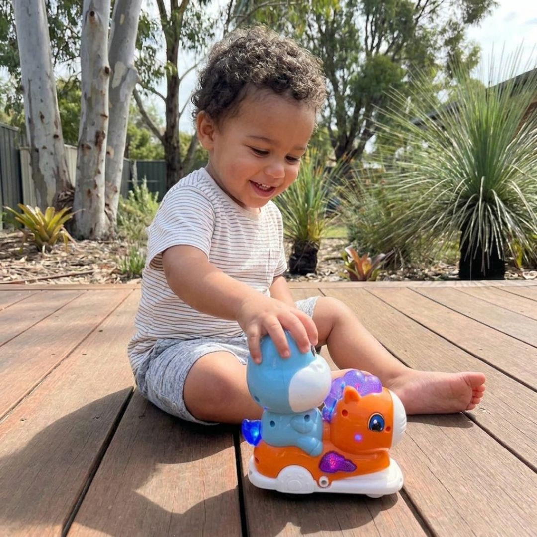 RockyBuddies - Kids Interactive Animal Rocking Toy