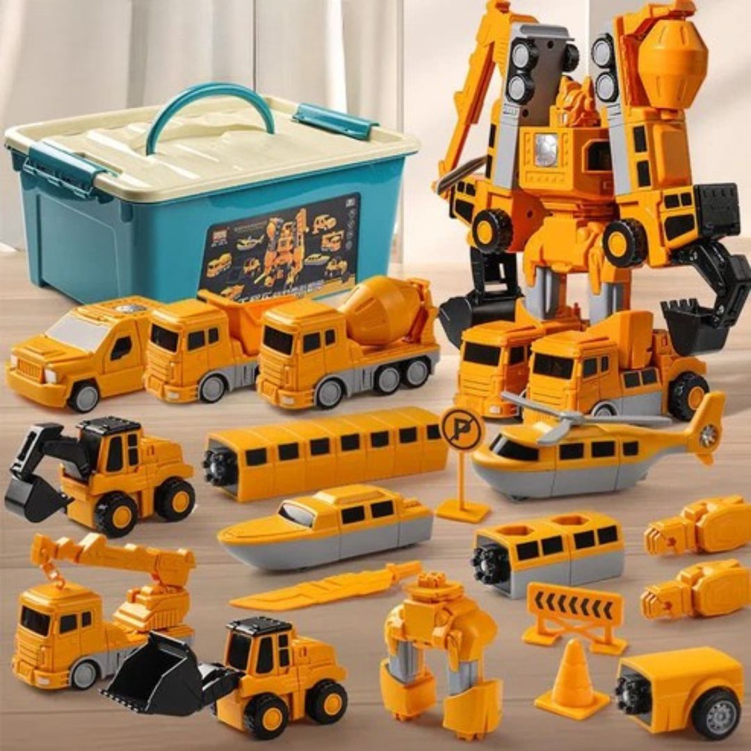 MagnaRides - Magnetic Vehicle Building Set