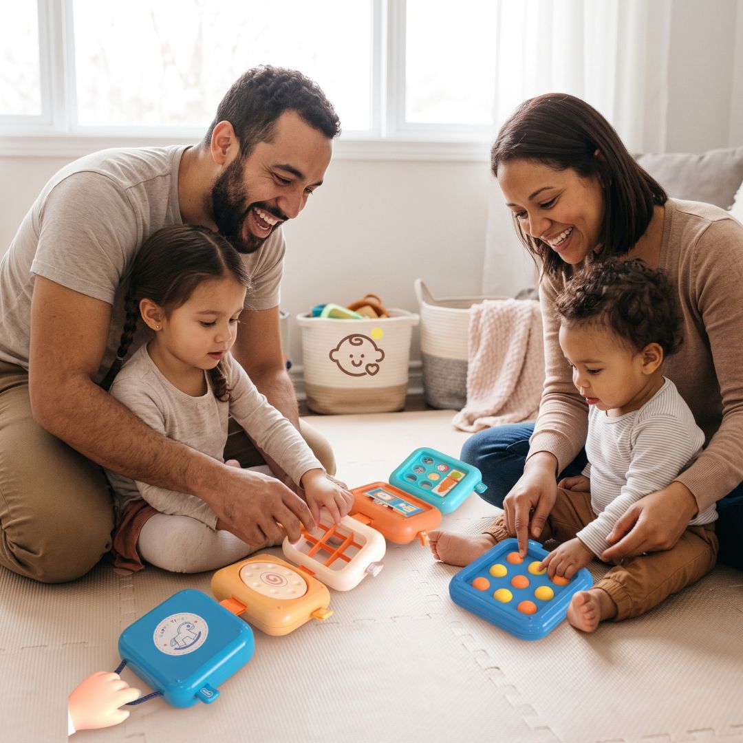 BusyBuddy - Foldable Montessori Travel Toy