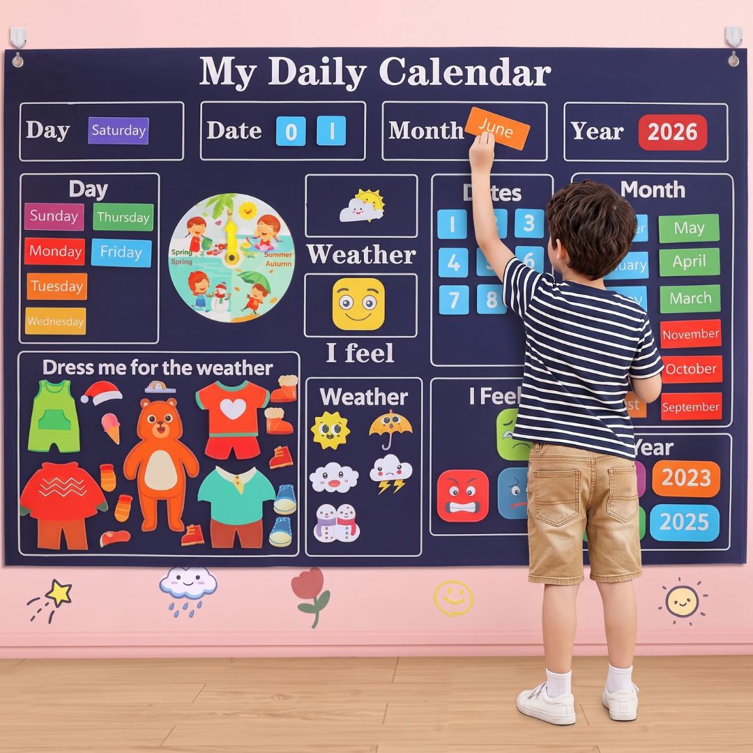FeltBuddies - Interactive Felt Learning Board