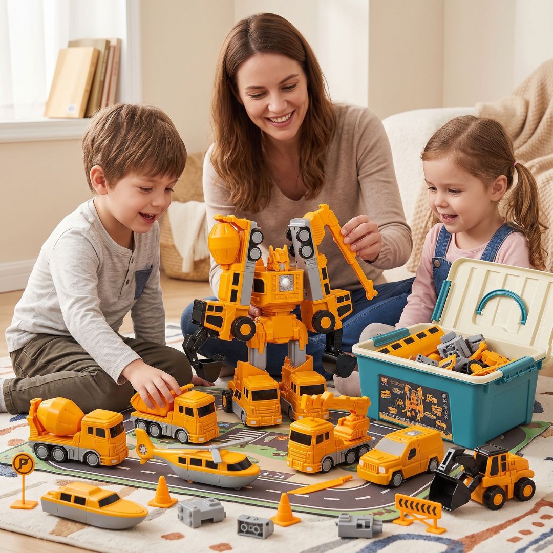 MagnaRides - Magnetic Vehicle Building Set