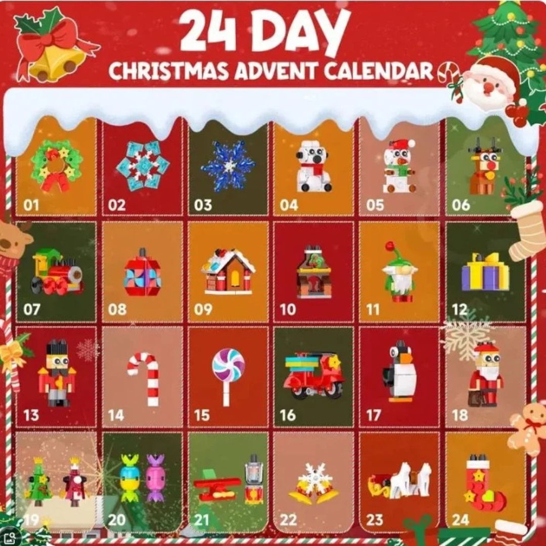 MerryBuilds - Kids' Christmas Ornament Advent Calendar