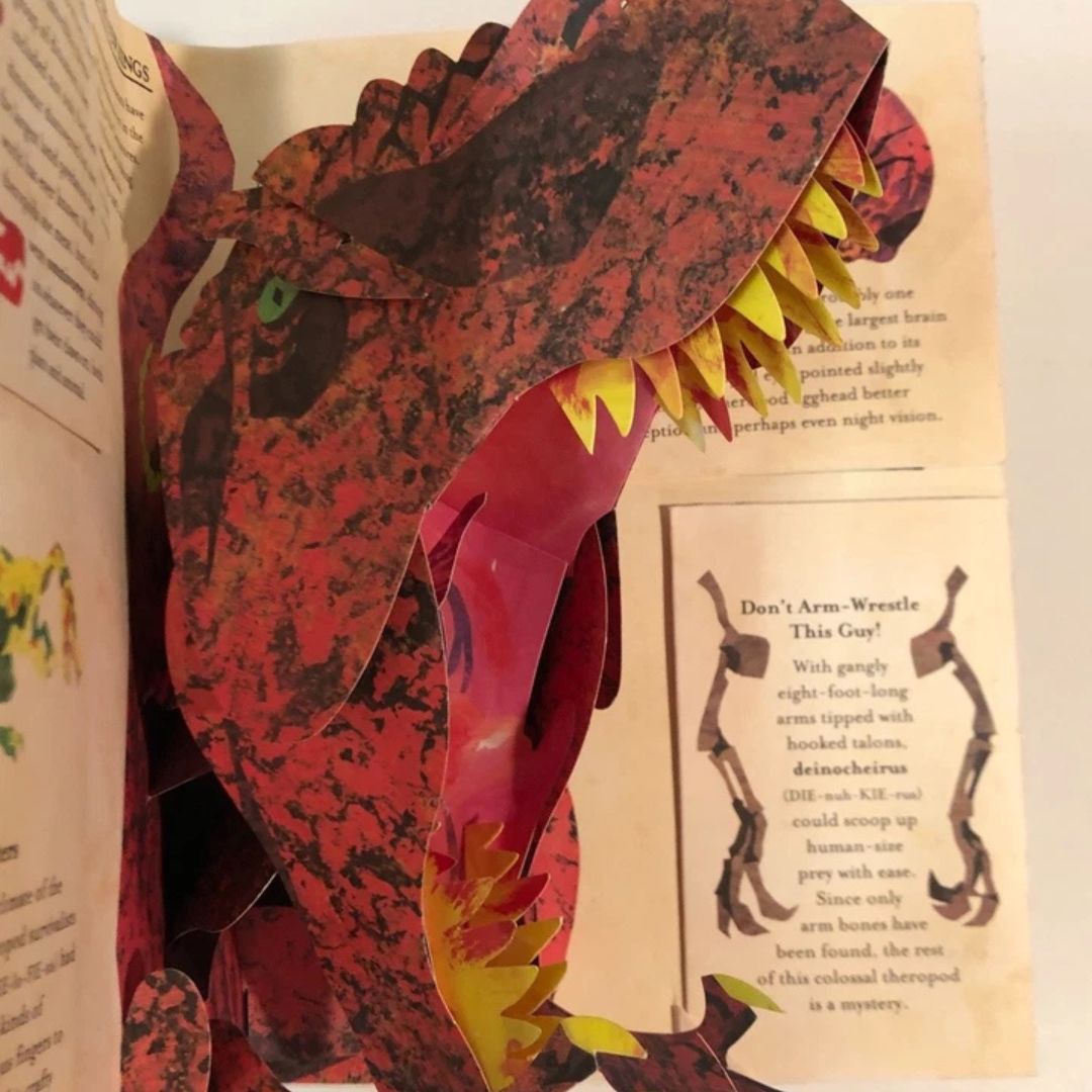 Kids 3D Dinosaur Pop Up Book