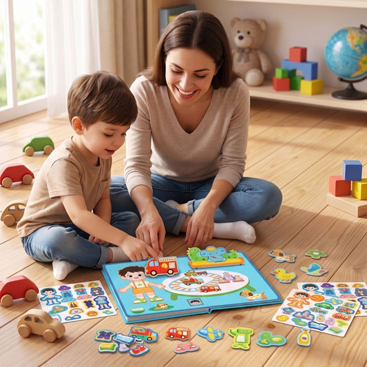 MagnaBook - Magnetic Quiet Activity Book