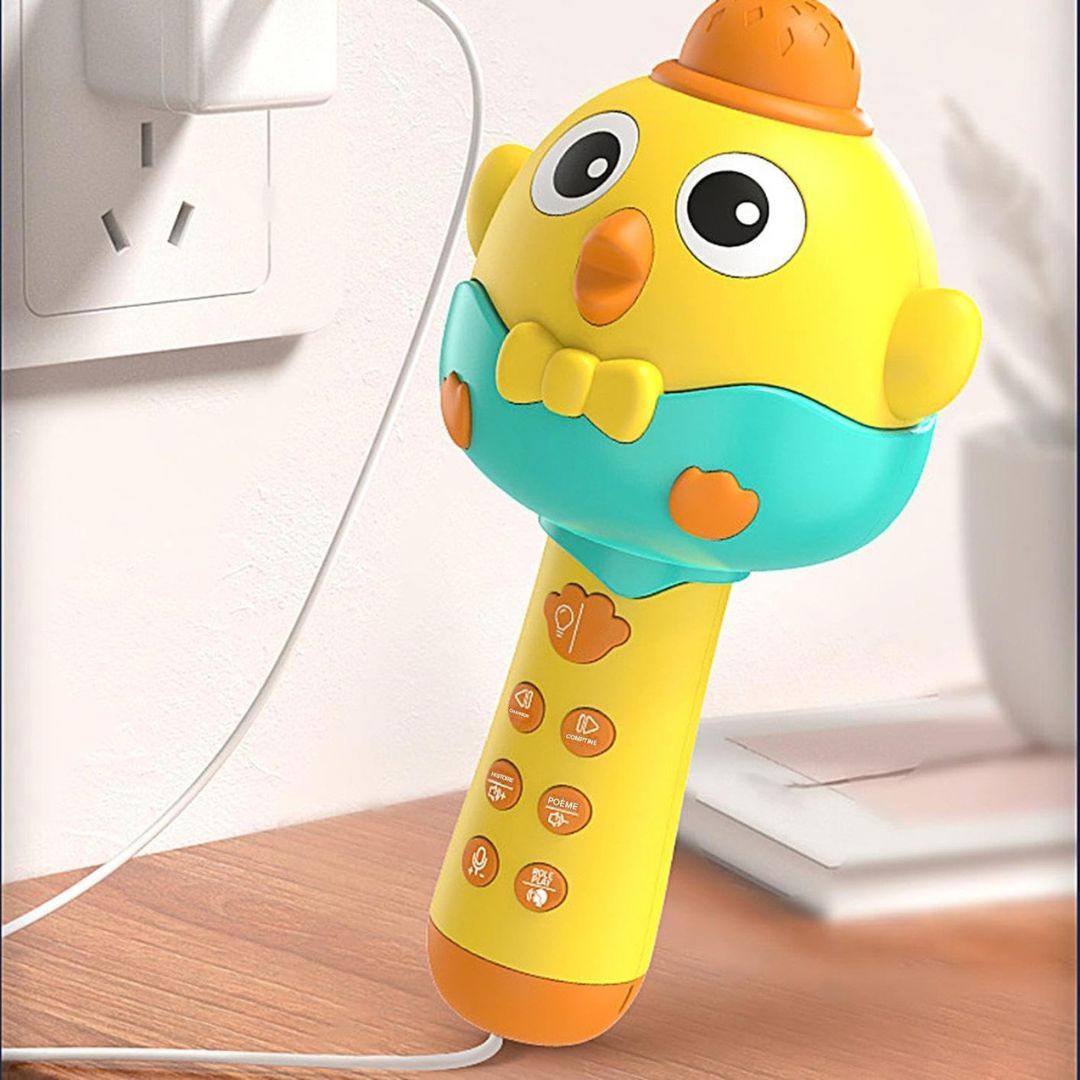 CluckyMic - Musical Microphone Toy for Kids