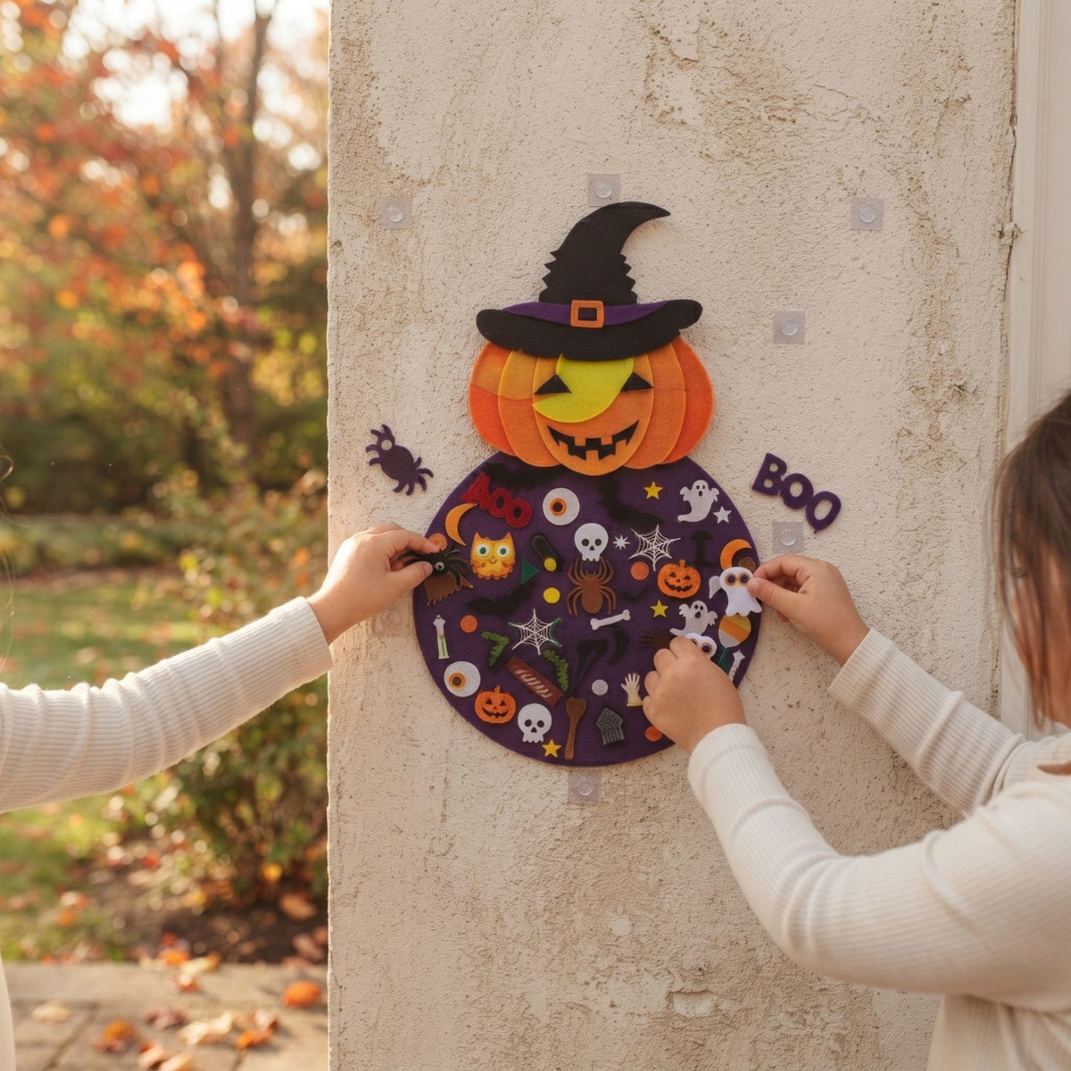 PumpkinMagic - DIY Halloween Felt Witch