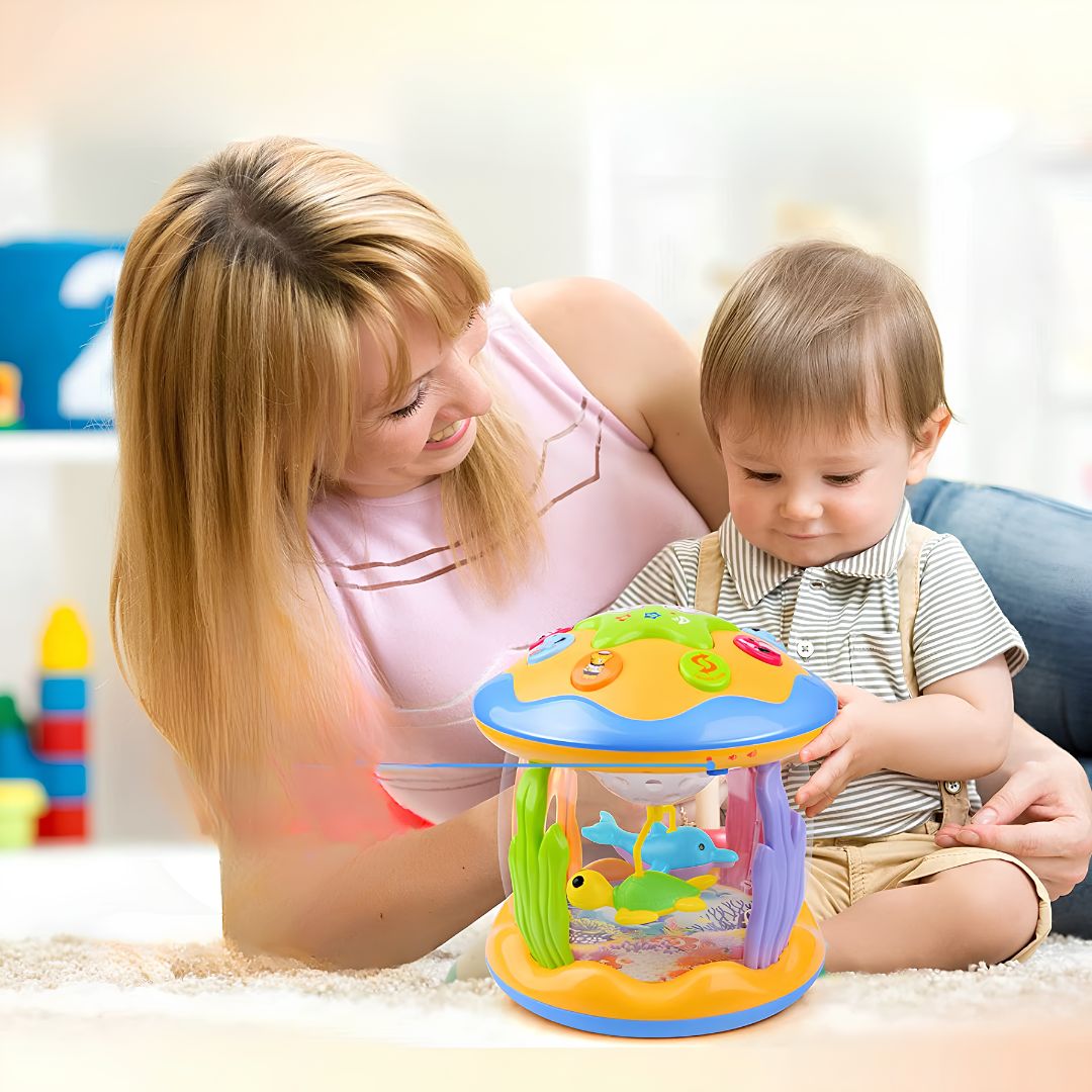 TummyGlow - Interactive Tummy Time Projector