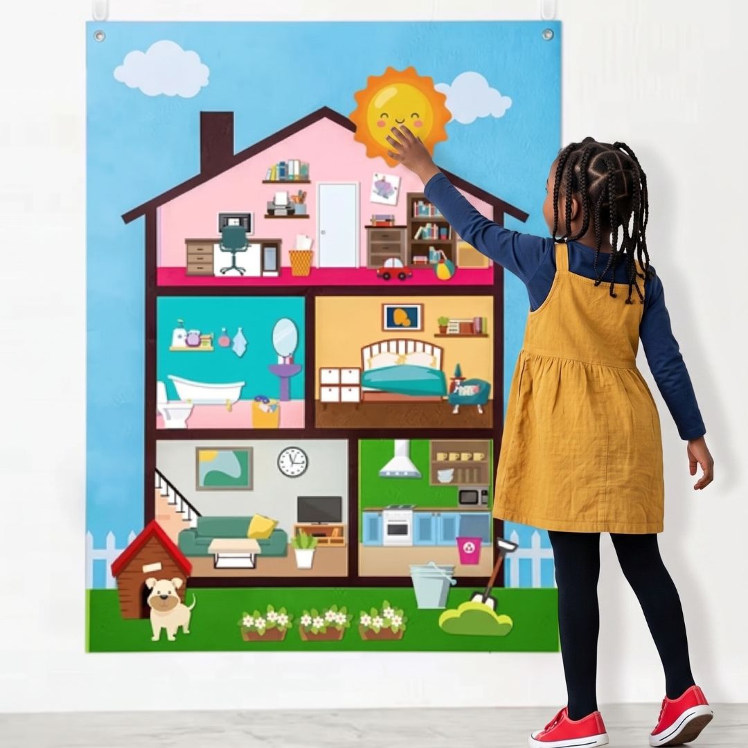 FeltBuddies - Interactive Felt Learning Board