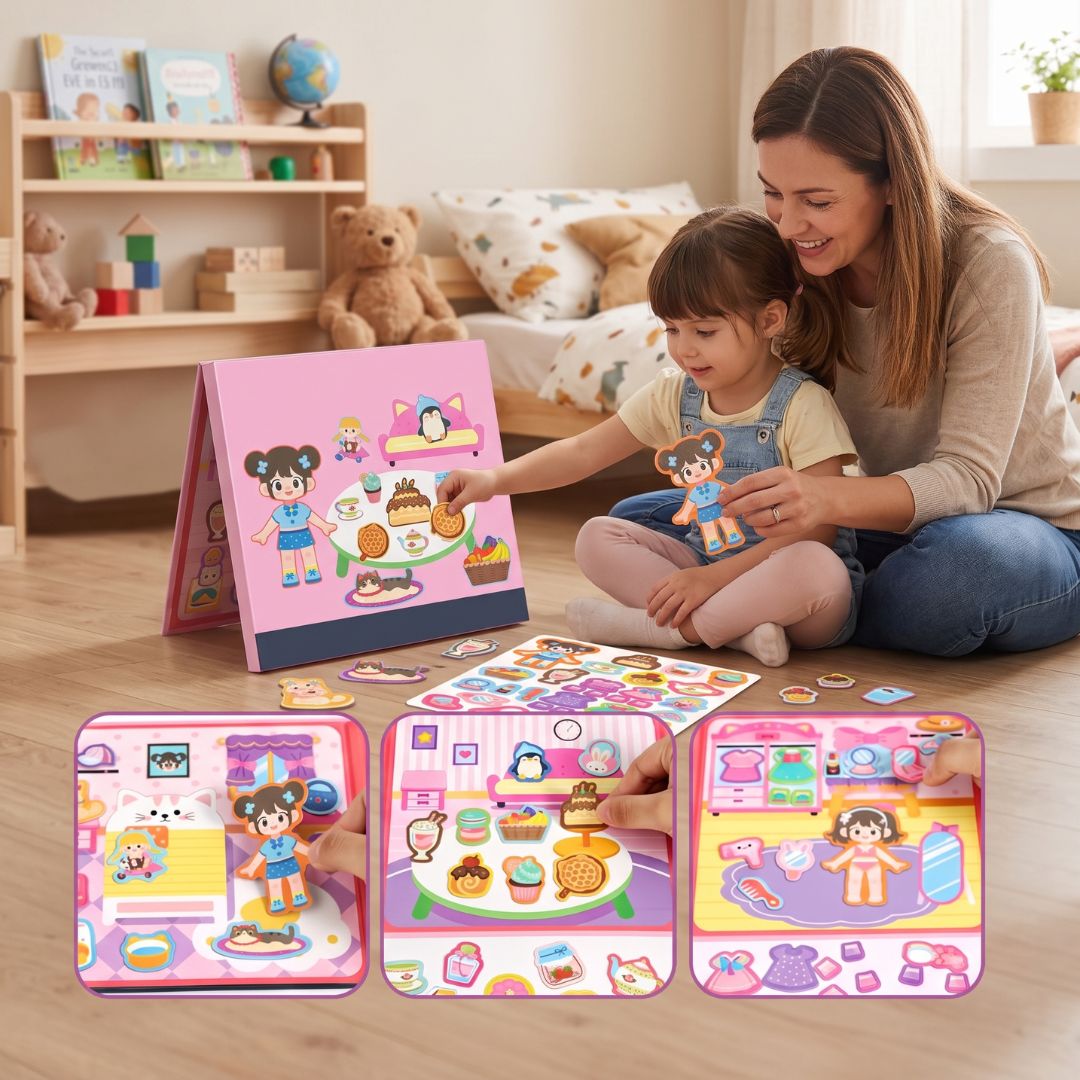 MagnaBook - Magnetic Quiet Activity Book