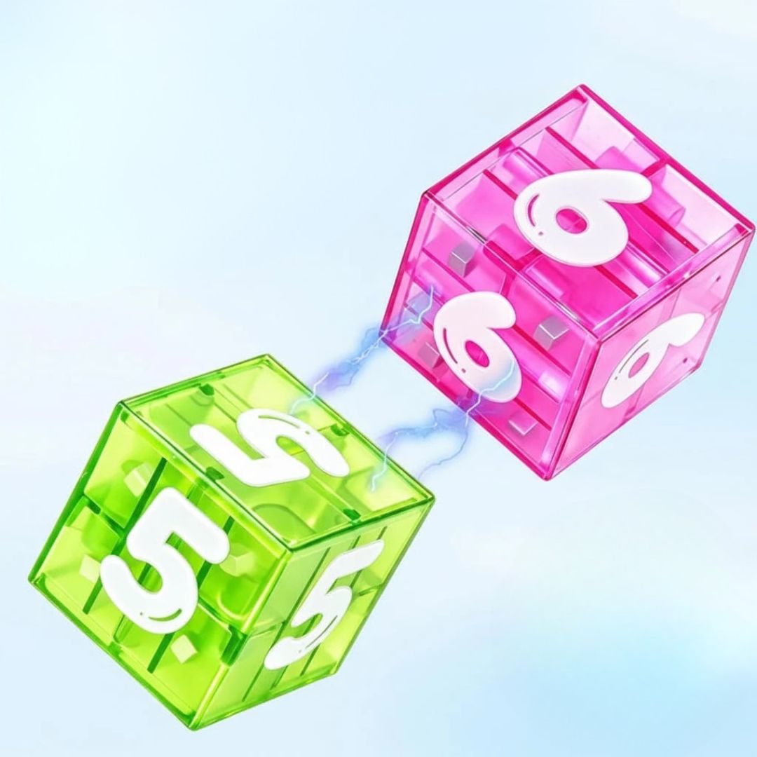 LearnCubes - Magnetic Letters & Numbers Kids Learning Set