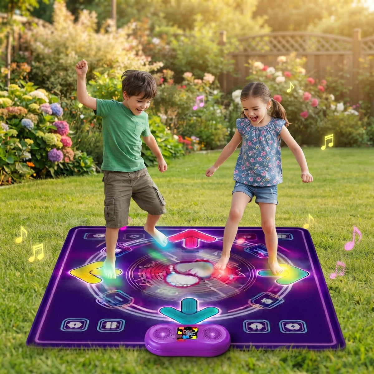 DanceGlow - Interactive LED Musical Dance Mat
