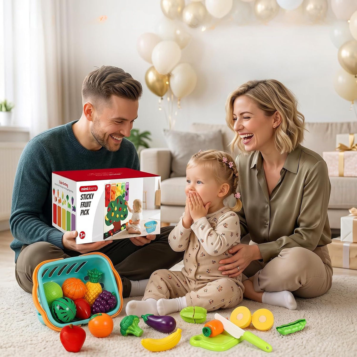 LittleHarvest - Felt Food Play Set