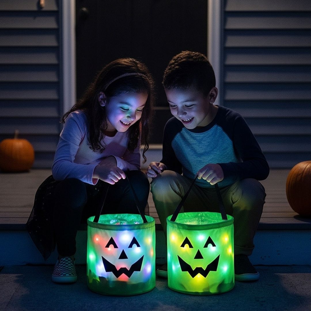 GlowTreat - Light-Up Halloween Candy Bag