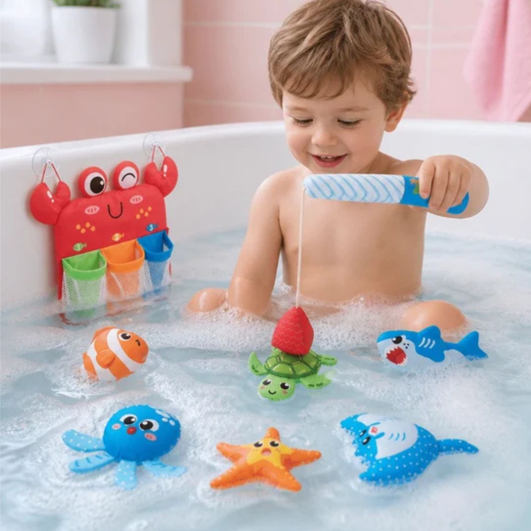 SplashCatch - Magnetic Fishing Kids Bath Toy