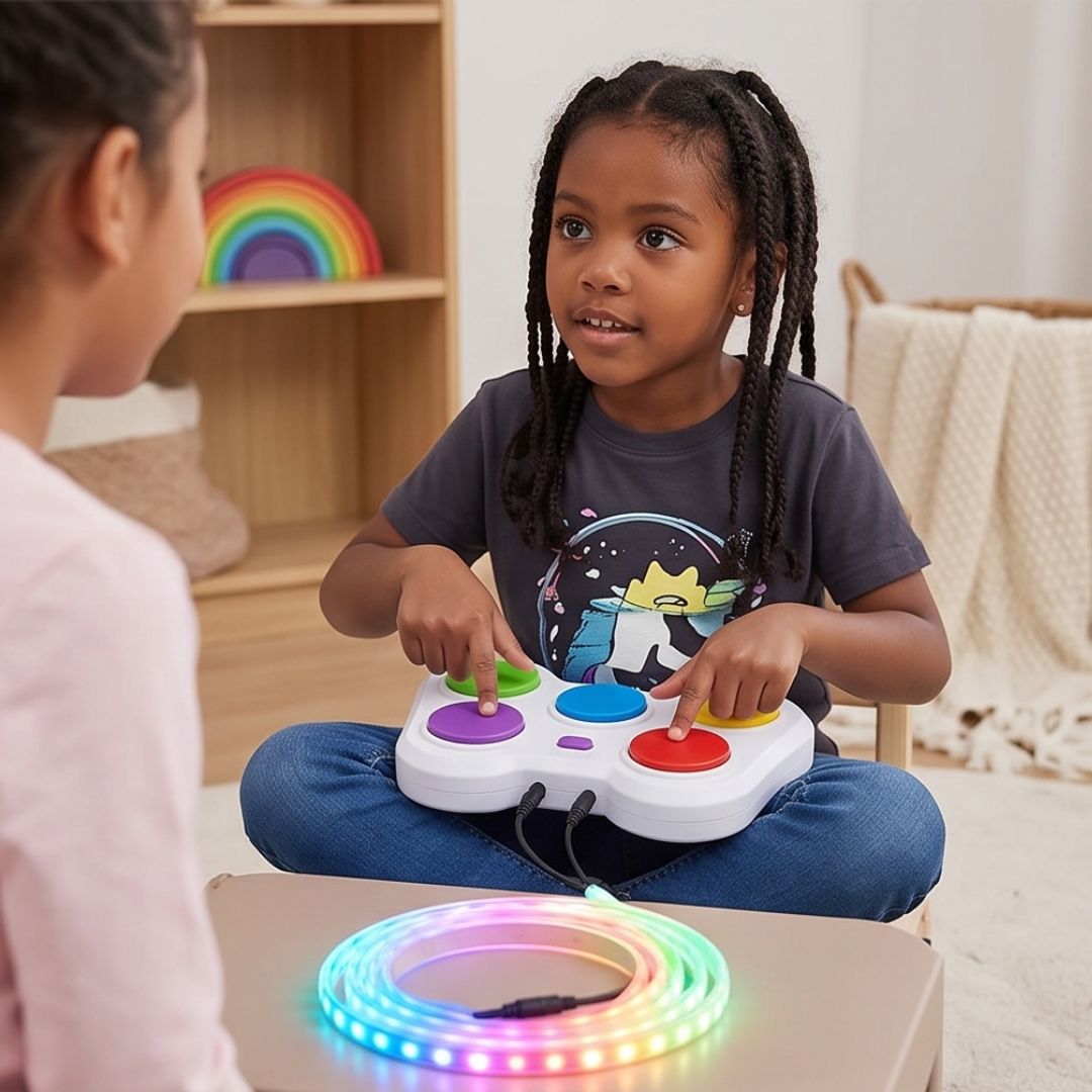 ReflexMaster - Interactive Kids LED Reflex Game