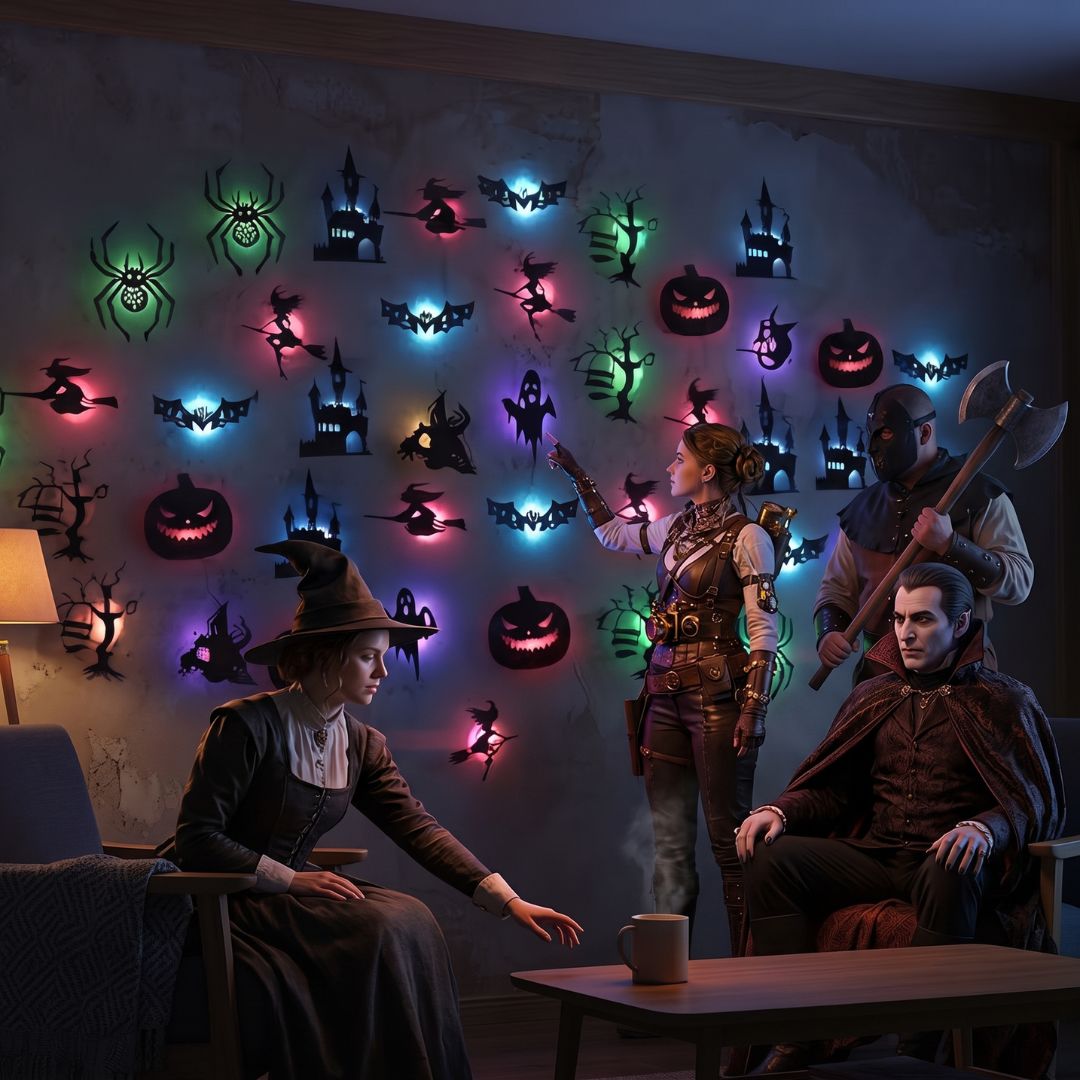 SpookyWalls - 3D Halloween Wall Decorations