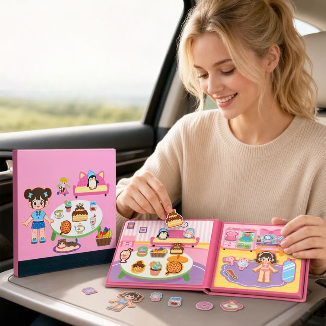 MagnaBook - Magnetic Quiet Activity Book