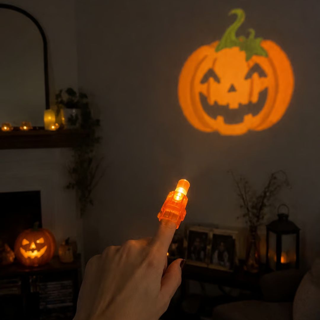 SpookyBeam - Halloween Finger Projector
