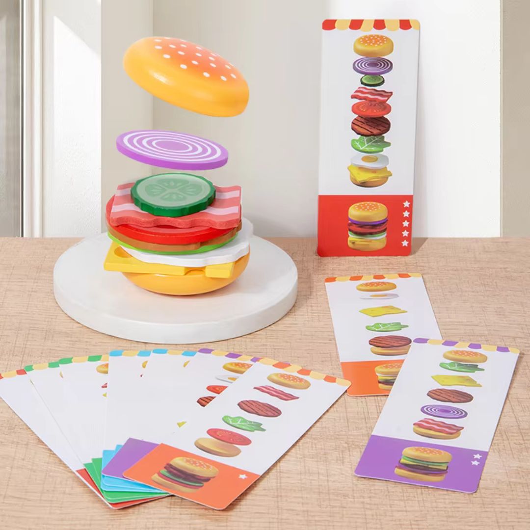 BurgerBuddy - Stack & Match Burger Game
