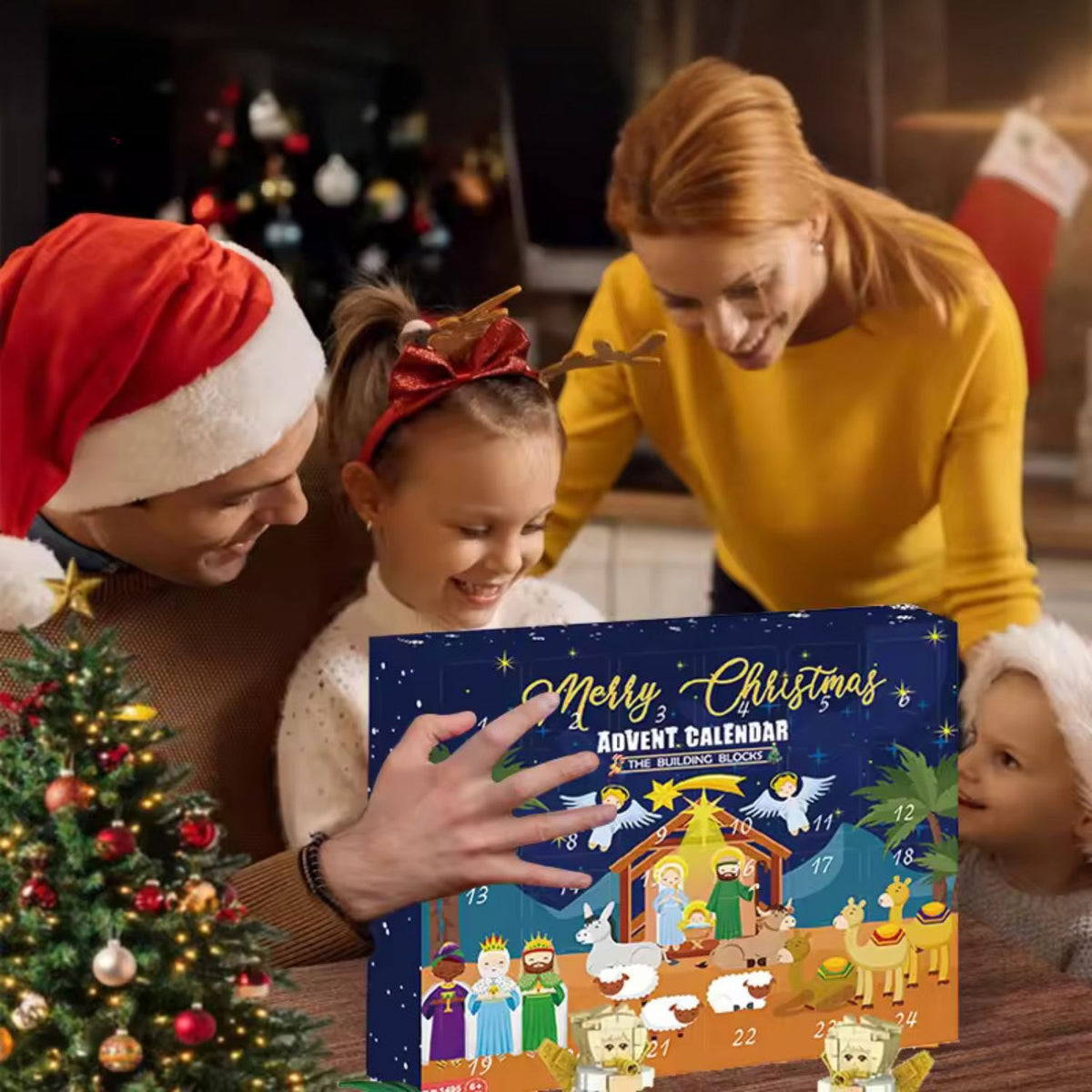 MerryBlocks - Nativity Building Advent Calendar