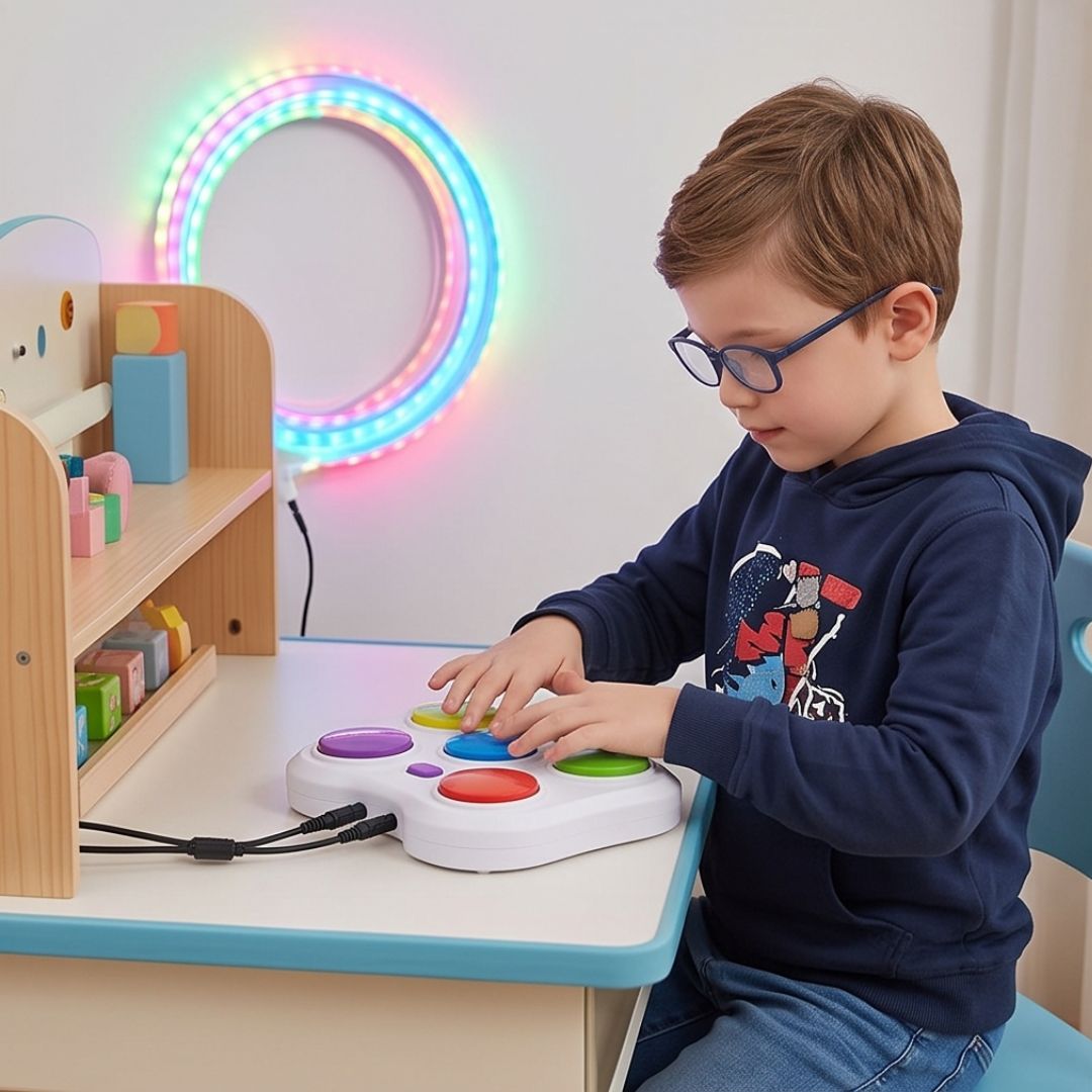 ReflexMaster - Interactive Kids LED Reflex Game