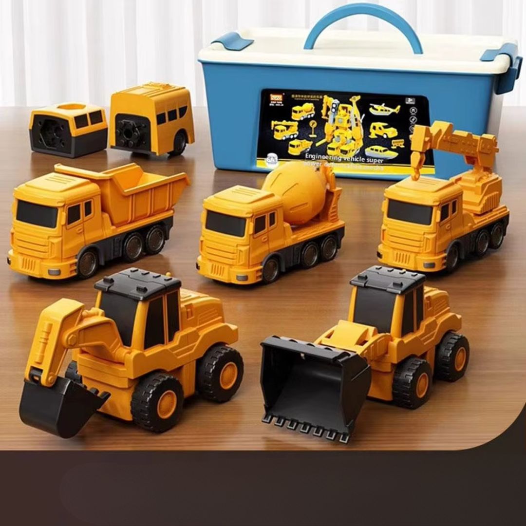 MagnaRides - Magnetic Vehicle Building Set