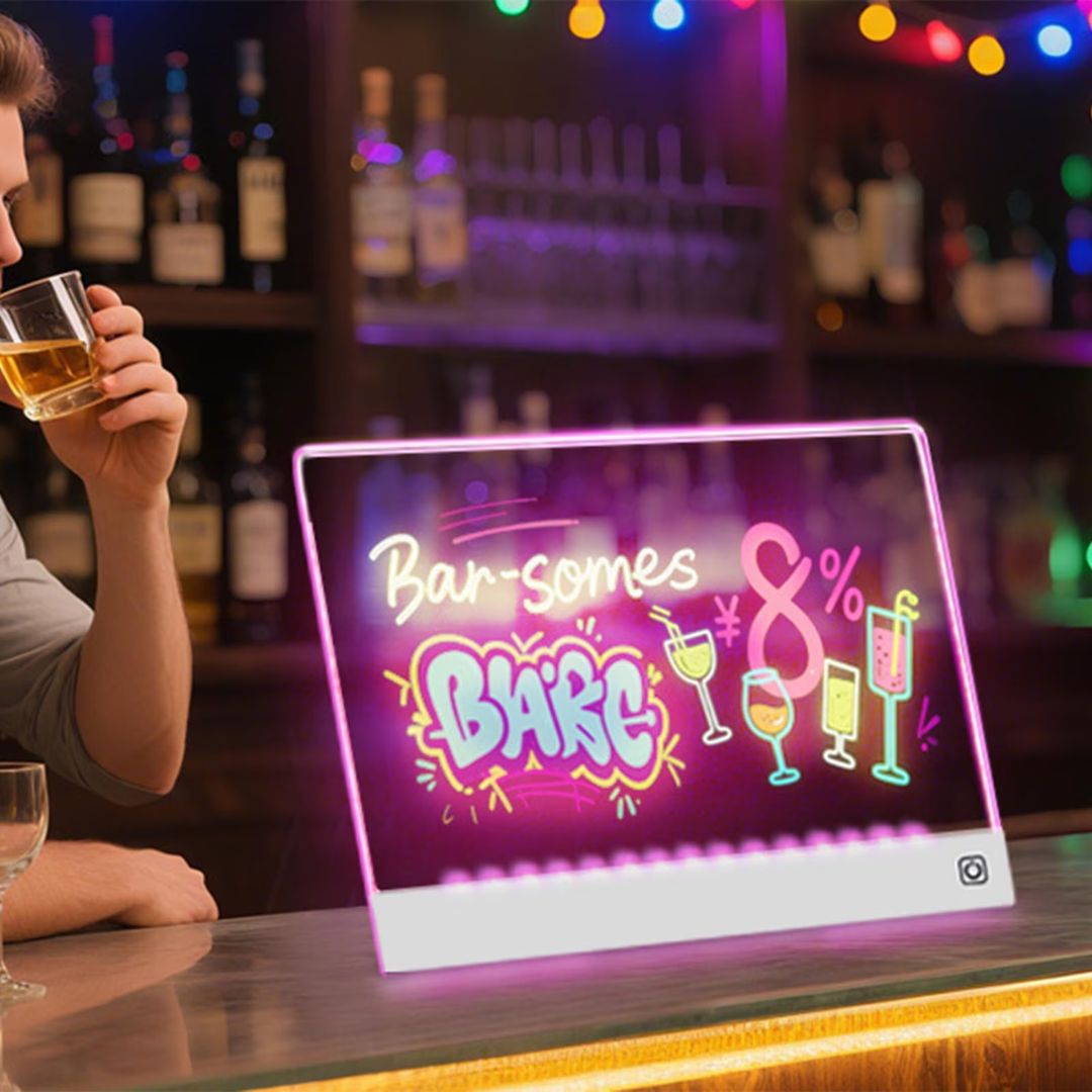 DoodleGlow - Light-Up Drawing Board for Kids