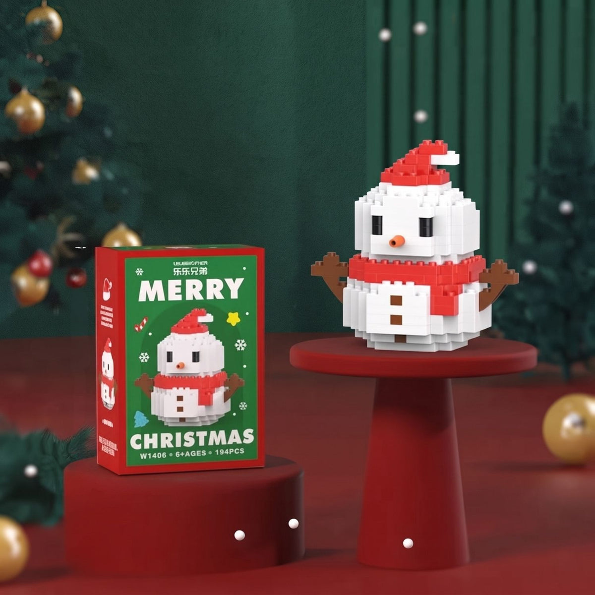 MerryBuilders - Christmas Building Block Figures