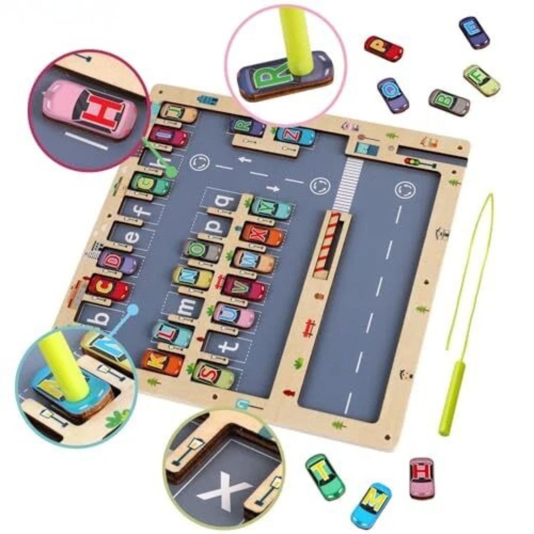 Magnetic Alphabet Park Game