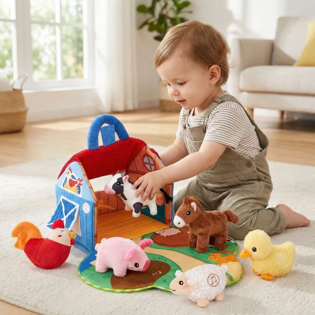 FarmBuddies - Interactive Musical Plush Barn
