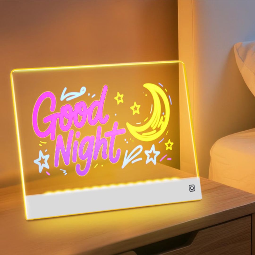 DoodleGlow - Light-Up Drawing Board for Kids