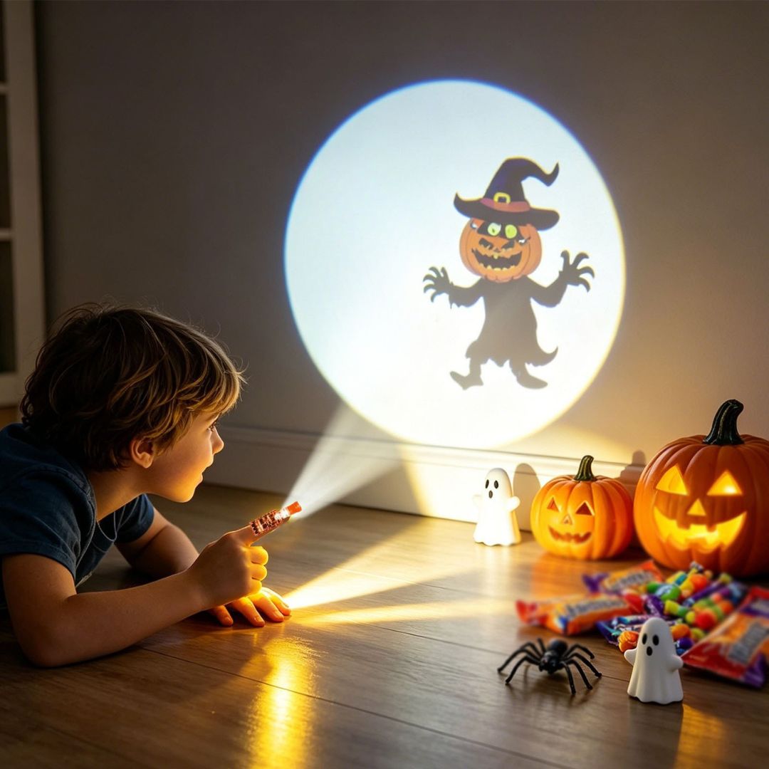 SpookyBeam - Halloween Finger Projector