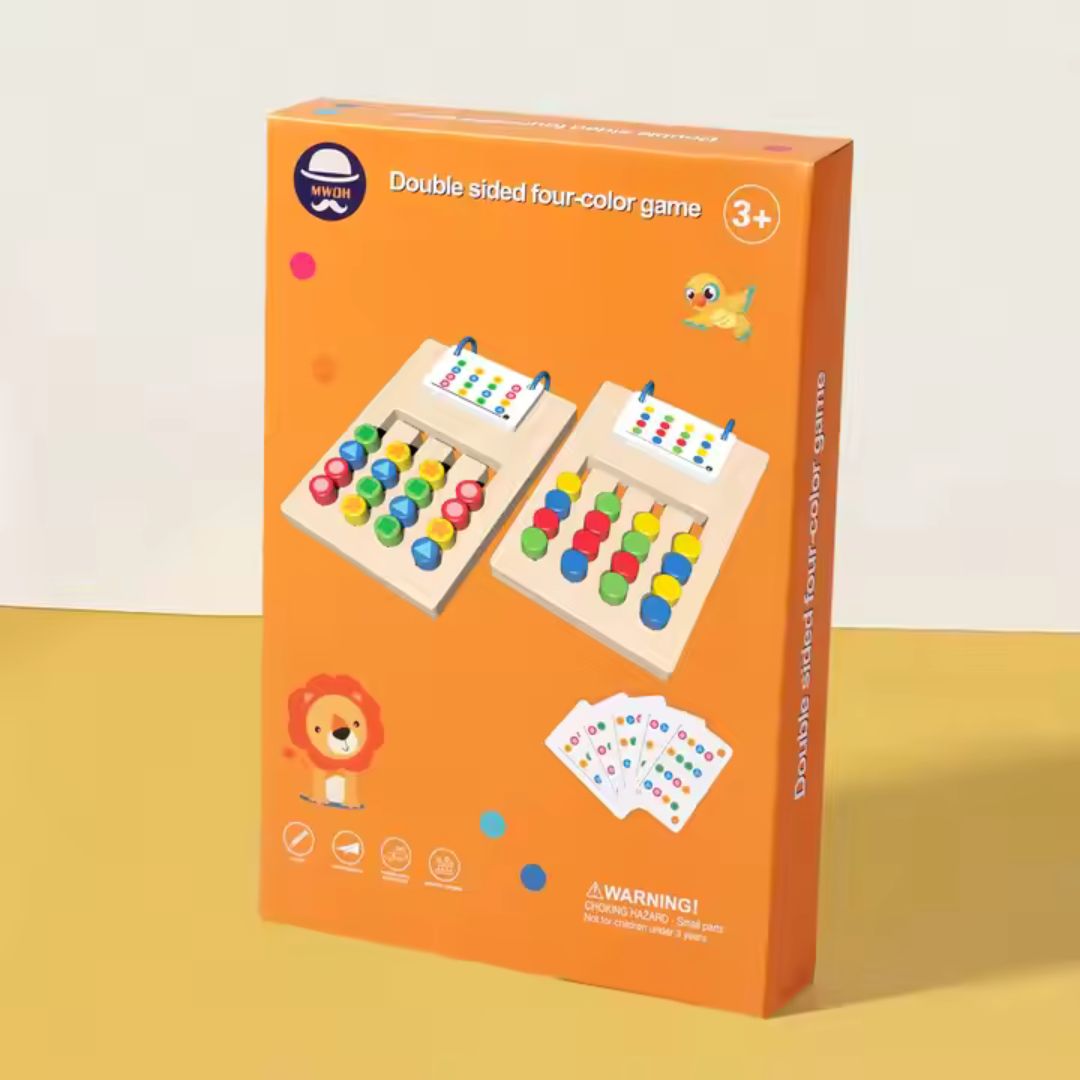Montessori Colours & Shapes Logic Game